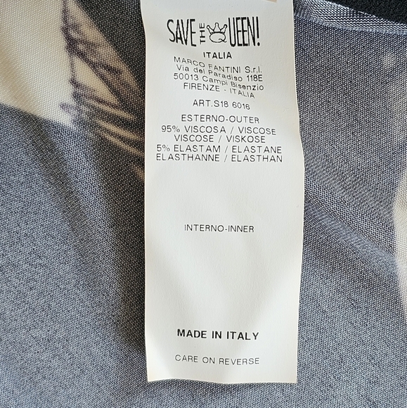 Save The Queen Flowy Viscose Black Floral Sheer Dolman Sleeve top Size Medium - Picture 15 of 16